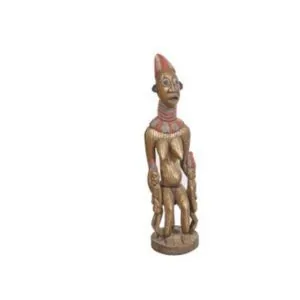 escultura etnica Reina africana