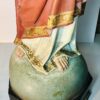 estatua religiosa Sagrado corazón de jesús antigüedades (4)