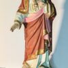 estatua religiosa Sagrado corazón de jesús antigüedades (5)